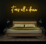 it was all a dream